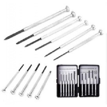 11 Piece Miniature Screwdriver Set